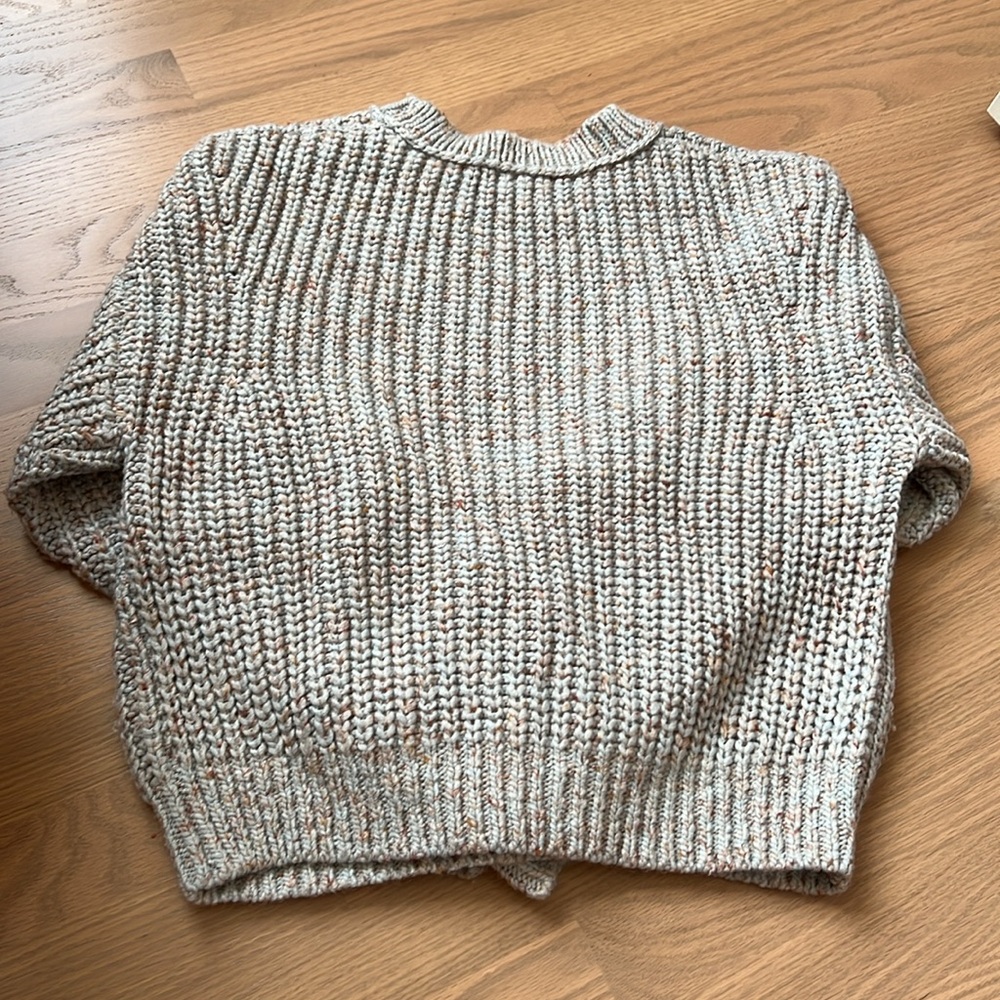 Point Sur XSMALL grey sweater - Picture 3 of 5